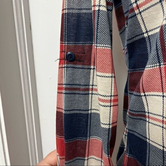 PLAID FLANNEL! size M Rue 21 EUC, worn once - Picture 7 of 12